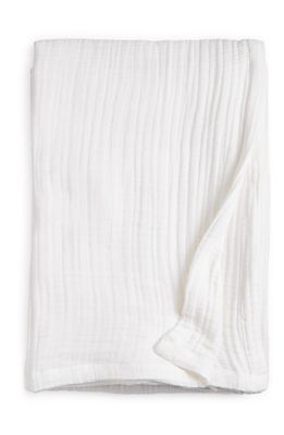 Nordstrom Cotton Gauze Blanket in White