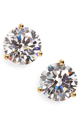 Nordstrom Cubic Zirconia Earrings - 4ct. in Gold