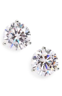 Nordstrom Cubic Zirconia Earrings - 6ct. in Platinum