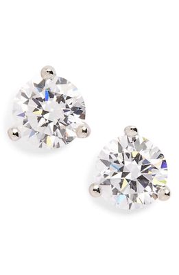 Nordstrom Cubic Zirconia Stud Earrings - 1.0ct. in Platinum