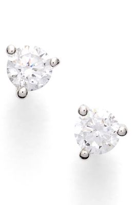 Nordstrom Cubic Zirconia Stud Earrings - .25ct. in Platinum