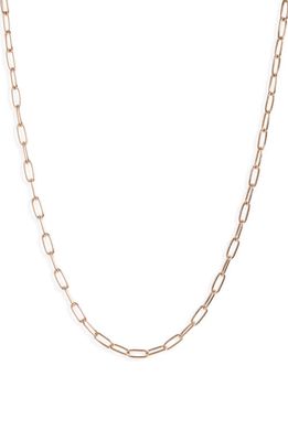 Nordstrom Delicate Paperclip Chain Necklace in Gold