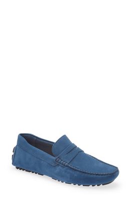 Nordstrom Driving Penny Loafer in Blue Sodalite