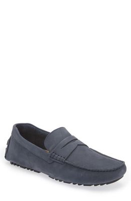 Nordstrom Driving Penny Loafer in Blue Storm