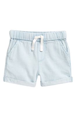 Nordstrom Everyday Cotton Chambray Shorts in Blue Skies Wash