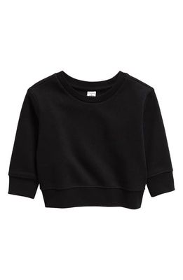 Nordstrom Everyday Fleece Sweatshirt in Black