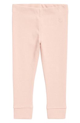 Nordstrom Everyday Ribbed Leggings in Pink Peach