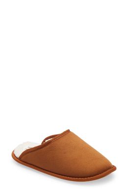 Nordstrom Family Cozy Knit Slipper in Brown Chestnut