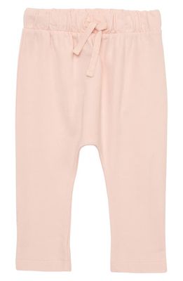 Nordstrom Grow with Me Organic Cotton Drawstring Pants in Pink Peach