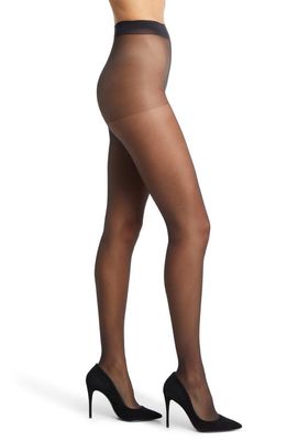 Nordstrom Invisible Sheer Control Top Pantyhose in Black