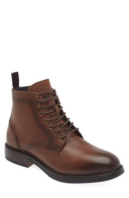 Nordstrom Kacey Combat Boot in Brown Almond