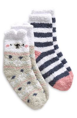 Nordstrom Kids' Assorted 2-Pack Socks in Bear Stripes Pack