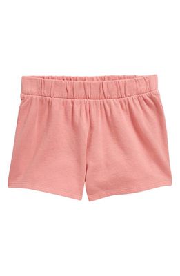 Nordstrom Kids' Easy Cotton Shorts in Coral Mauve