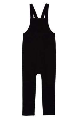 Nordstrom Kid's Everyday Grow With Me Organic Cotton Overalls in Black