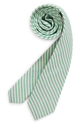 Nordstrom Kids' Hannigan Stripe Tie in Hannigan Green Stripe