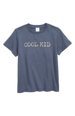Nordstrom Kids' Matching Family Moments Cool Kid Graphic Tee in Grey Grisaille Kid
