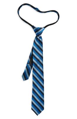 Nordstrom Kids' Nick Stripe Silk Blend Tie in Navy Nick Stripe