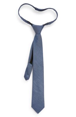 Nordstrom Kids' Werner Solid Silk Blend Tie in Werner Navy