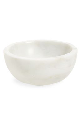 Nordstrom Marble Dip Bowl in White
