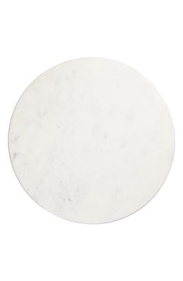 Nordstrom Marble Lazy Susan in White