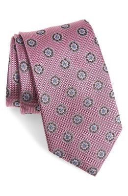 Nordstrom Medallion Silk Tie in Pink