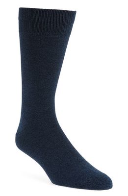 Nordstrom Men's Shop Ultrasoft Solid Socks in Navy