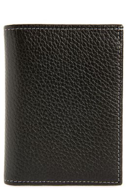 Nordstrom Midland Leather Billfold Wallet in Black