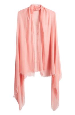 Nordstrom Modal & Silk Scarf in Coral Shell Combo