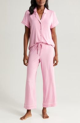 Nordstrom Moonlight Eco Crop Pajamas in Pink Cashmere