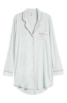 Nordstrom Moonlight Eco Nightshirt in Green Hush