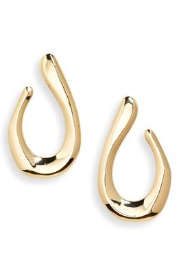 Nordstrom Open Teardrop Stud Earrings in Gold