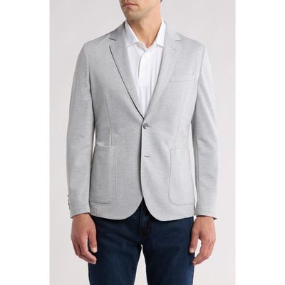 NORDSTROM RACK Herringbone Sport Coat in Grey Lugo Texture 