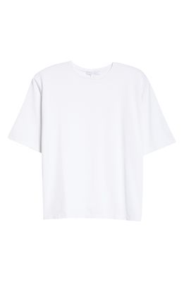 Nordstrom Signature Women's Oversize Crewneck T-Shirt in White