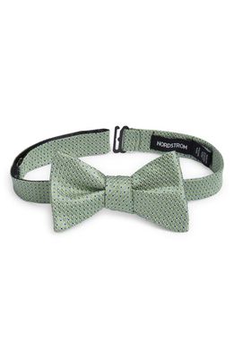 Nordstrom Silk Bow Tie in Green