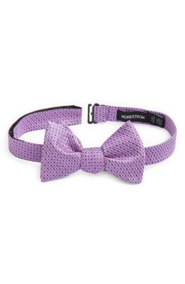 Nordstrom Silk Bow Tie in Purple
