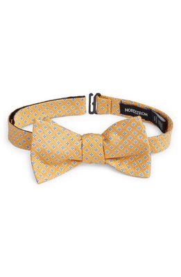 Nordstrom Silk Bow Tie in Yellow