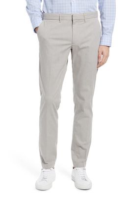 Nordstrom Slim Fit CoolMax Flat Front Performance Chinos in Grey Opal Heather