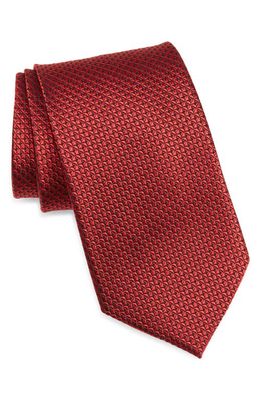 Nordstrom Solid Silk Tie in Red