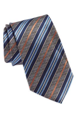 Nordstrom Stripe Silk Tie in Tan