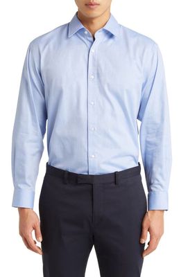 Nordstrom Traditional Fit Dress Shirt in Blue Azurite