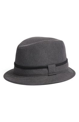 Nordstrom Trilby Hat in Grey Dark Combo
