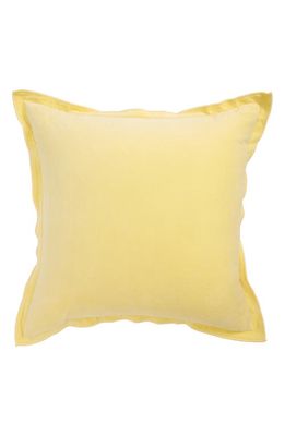 Nordstrom Velvet Accent Pillow in Yellow Slice