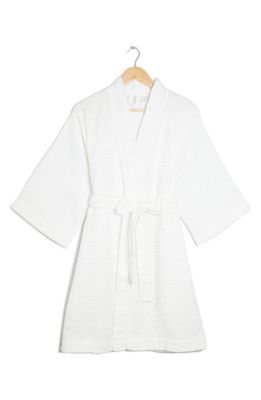 Nordstrom Women's Everyday Waffle Robe in White