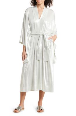 Norma Kamali Cover-Up Robe in Pearl