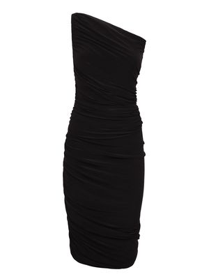 Norma Kamali Diana one-shoulder dress - Black