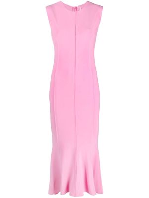 Norma Kamali Grace fishtail dress - Pink