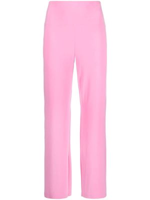 Norma Kamali high-waisted pencil trousers - Pink