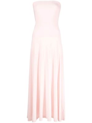 Norma Kamali strapless fit and flare gown - Pink