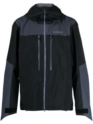 Norrøna Trollveggen waterproof hooded jacket - Blue