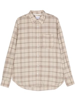 Norse Projects Algot check-pattern shirt - Neutrals